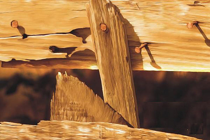 Гвозди, песок и камень